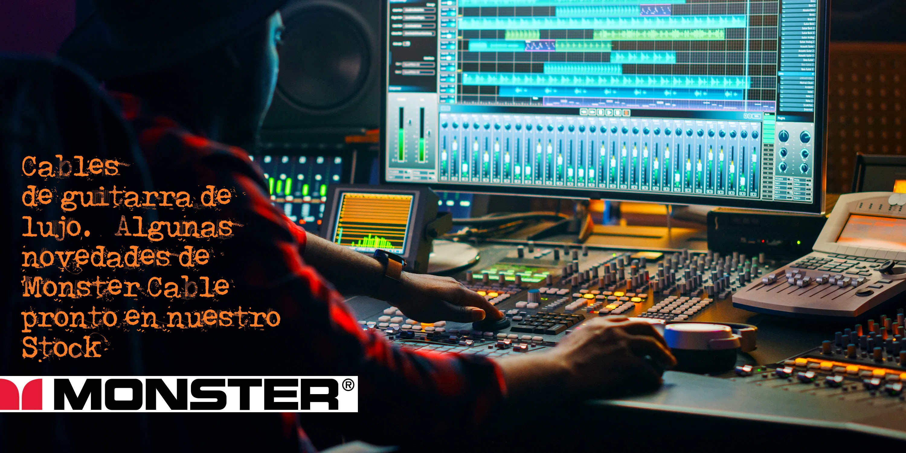 Cables de guitarra de lujo. Algunas novedades de Monster Cable pronto en nuestro Stock
