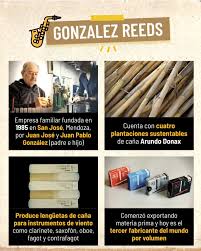 Cañas para instrumentos de viento González.
