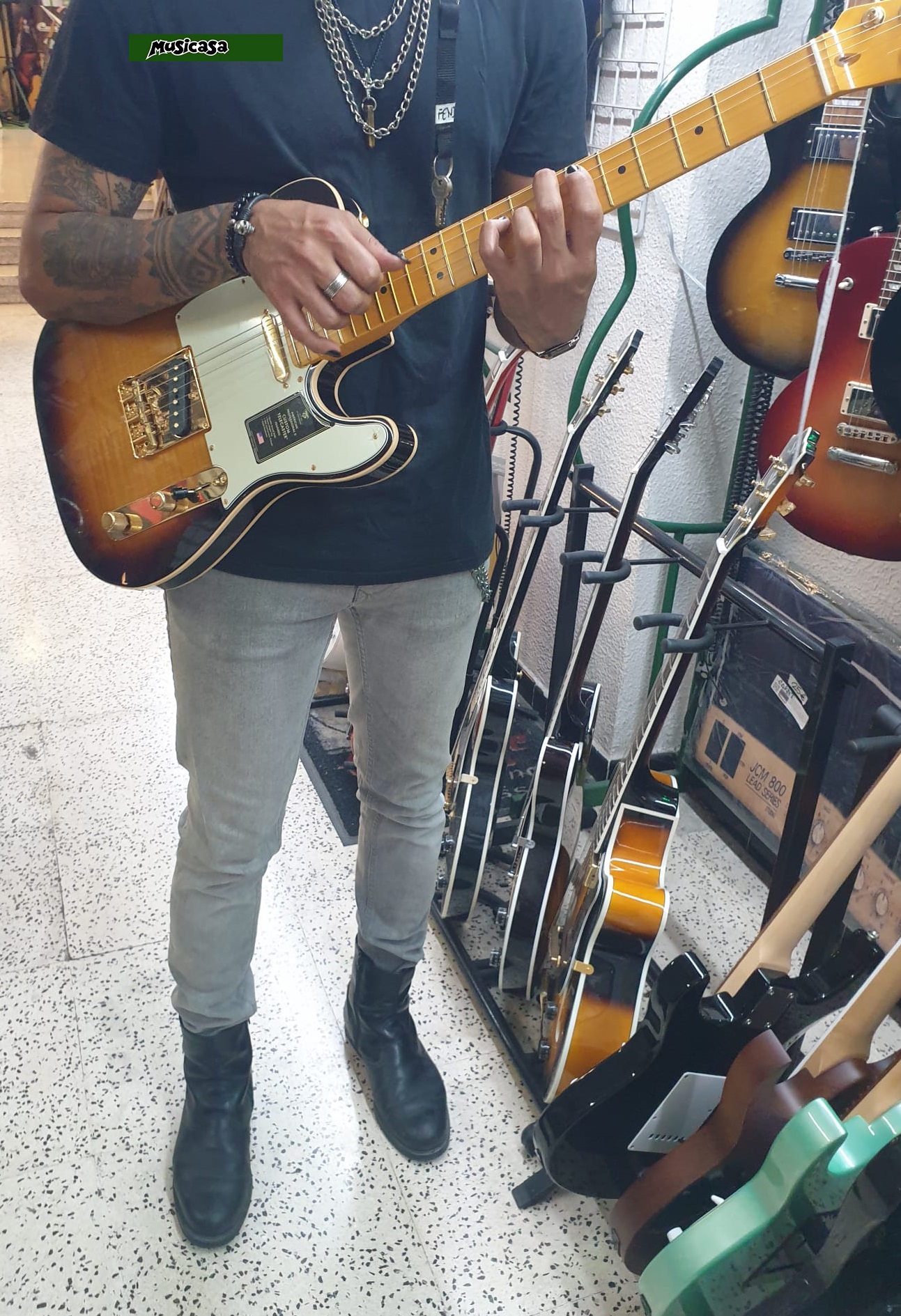 Banco de pruebas: FENDER TELECASTER 75TH ANNIVERSARY SUNBURST