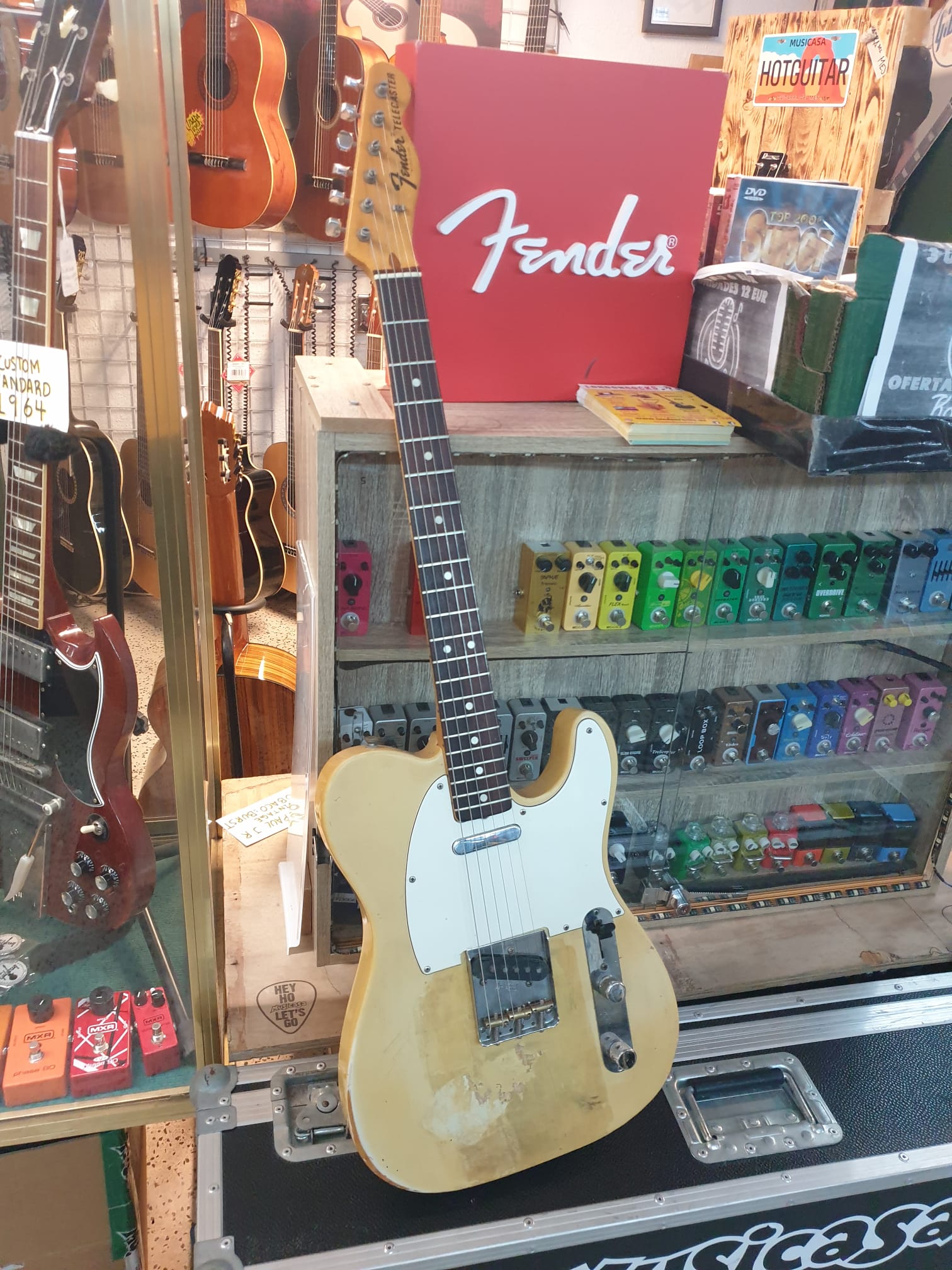 #REPARACIONESDEGUITARRAS Puesta a punto FENDER TELECASTER BUTTERSCOTH BLONDE MADE IN THE USA ORIGINAL 1974